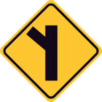 Traffic road sign design png