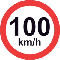 Traffic road sign design png