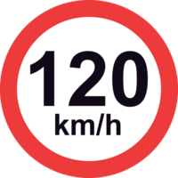 Traffic road sign design png