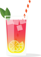 cocktail bicchiere, colorato cocktail , semplice icona di cocktail png