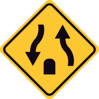 Traffic road sign design png