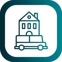 Shuttle Vector Icon Design
