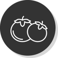 Tomato Vector Icon Design