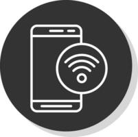 Wifi  Vector Icon Design