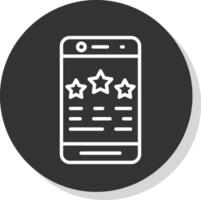 Rating  Vector Icon Design