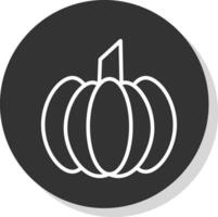 diseño de icono de vector de calabaza