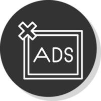 Remove ads  Vector Icon Design