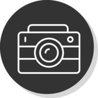 Photo Camera  Vector Icon Design