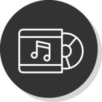 Cd Player  Vector Icon Design