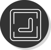 Diagonal Arrow Vector Icon Design
