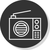 Radio Vector Icon Design