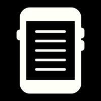 E-reader Vector Icon