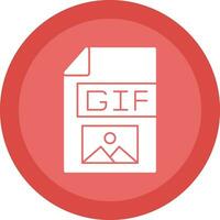 gif vector icono diseño