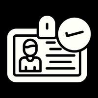 ID Verification Vector Icon