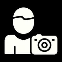 fotógrafo vector icono