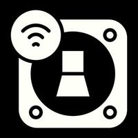 Smart Light Switch Vector Icon