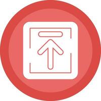 Up Arrow Upload Vector Icon Design