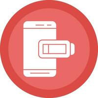 Low Battery  Vector Icon Design