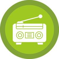 Radio  Vector Icon Design