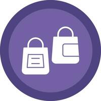 Shopping Bags  Vector Icon Design