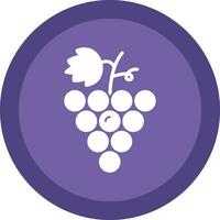 Grapes Vector Icon Design