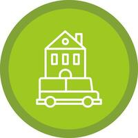 Shuttle Vector Icon Design