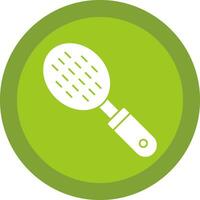 Slotted Spoon Vector Icon Design