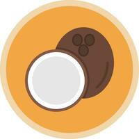 Coconut Vector Icon Design