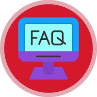 Faq  Vector Icon Design