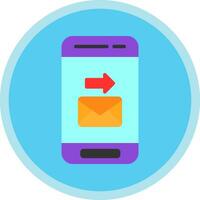 Send Mail  Vector Icon Design