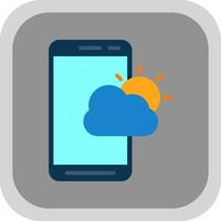 Weather App  Vector Icon Design