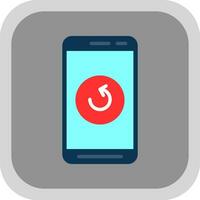 Mobile Refresh  Vector Icon Design