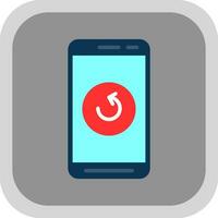 Mobile Refresh  Vector Icon Design