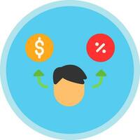 Debt Vector Icon Design