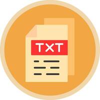 TXT vector icono diseño