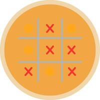 Tic Tac Toe  Vector Icon Design