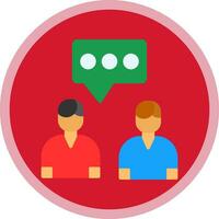 Group Chat  Vector Icon Design