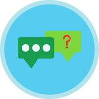 Conversation  Vector Icon Design