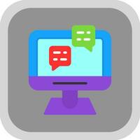 Conversation  Vector Icon Design