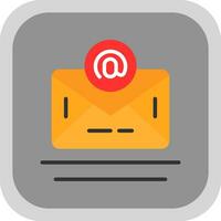 correo vector icono diseño