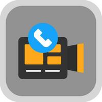 Video Call  Vector Icon Design