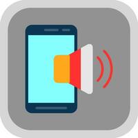 Mobile Sound  Vector Icon Design