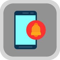 Mobile Alert  Vector Icon Design