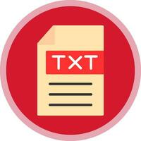 TXT vector icono diseño