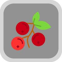 Cranberry Vector Icon Design