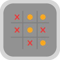 Tic Tac Toe  Vector Icon Design