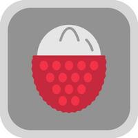 Lychee Vector Icon Design