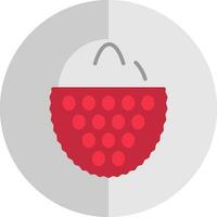 Lychee Vector Icon Design