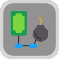 Debt Vector Icon Design
