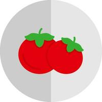 diseño de icono de vector de tomate